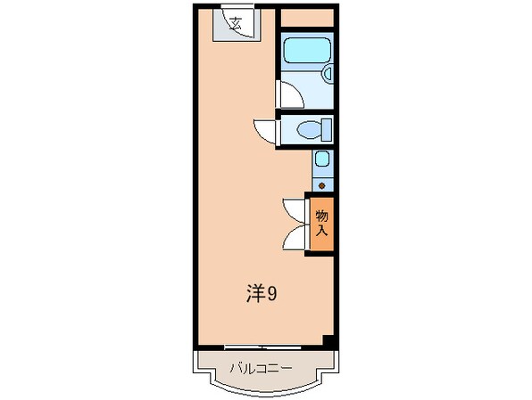 マンションビセイの物件間取画像